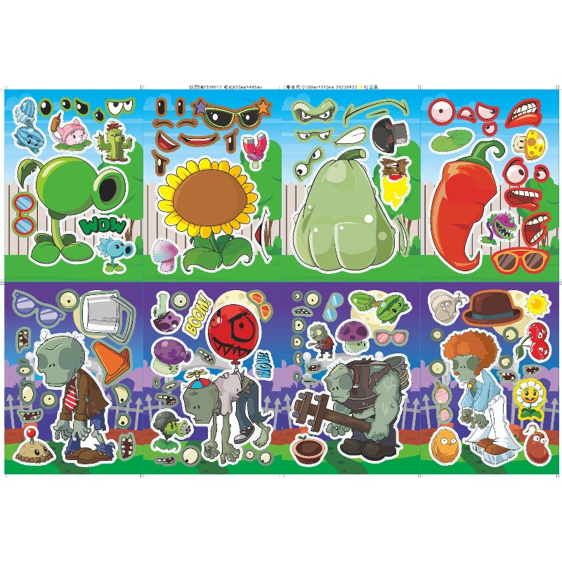 Plant Parent Sticker - Bitkiler Vs. Zombiler Sevimli Karikatür Anime