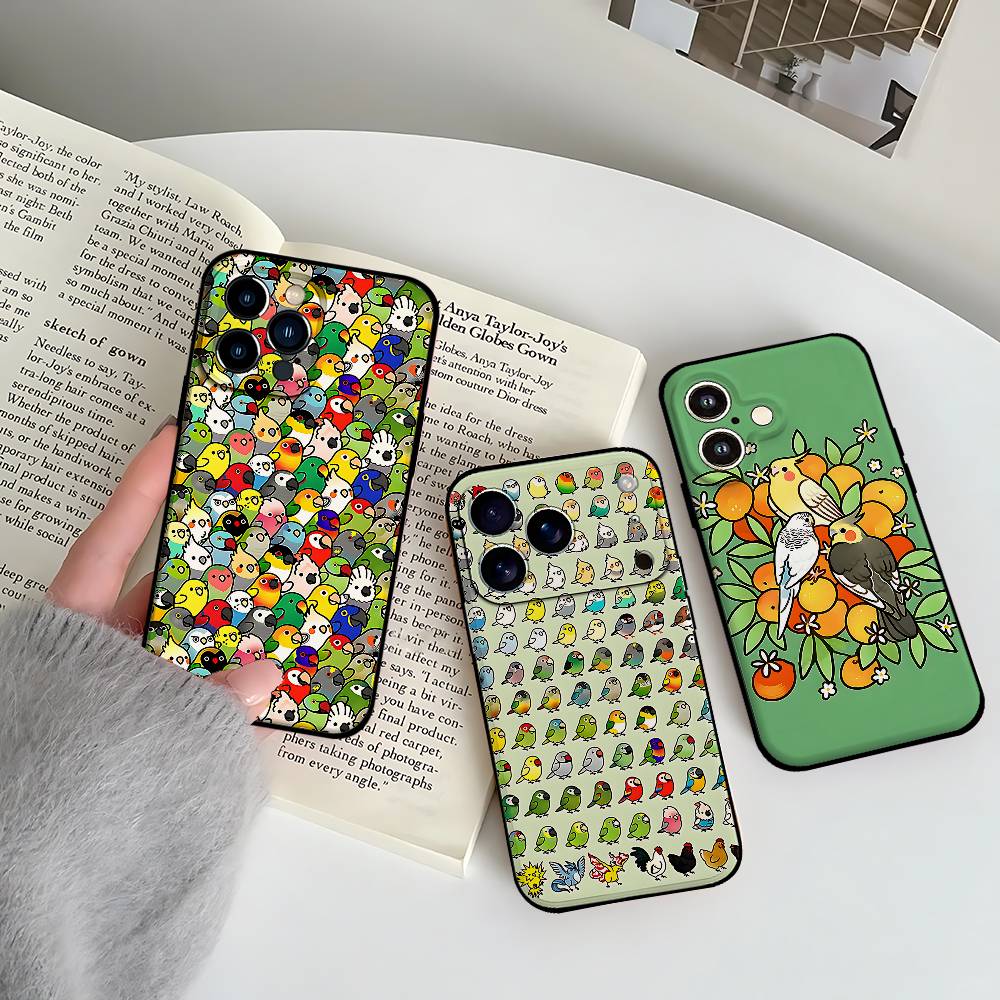 Plant Parenthood - Hayvan Sevimli Papağan Kuş Telefon Kılıfı