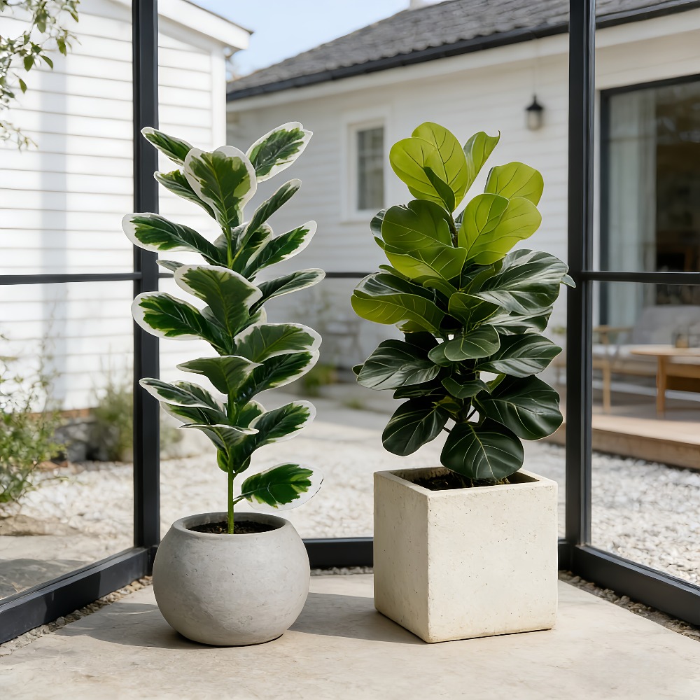 Dış Mekan Yapay Banyan Ağaçlar - Fiddle Leaf Fig incelemesi ve fiyatı