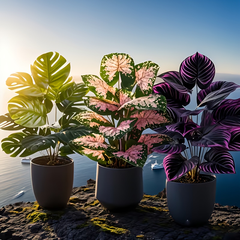 3 Adet Karışık Yapay Bitki Set - Fiddle Leaf Fig incelemesi ve fiyatı